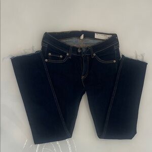 Rag & Bone Midnight Blue Ankle Jeans